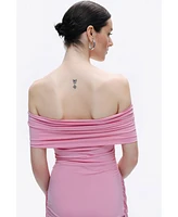Nocturne Women's Off Shoulder Mini Dress