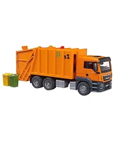 Bruder 1/16 Man Tgs Orange Garbage Truck