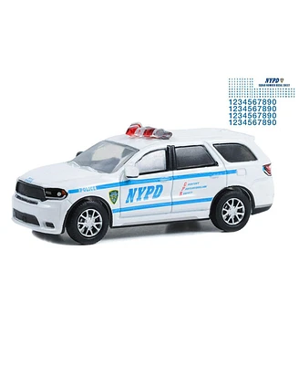 1/64 2019 Nypd Dodge Durango with Squad Number Decal Sheet Hobby