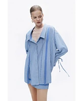 Nocturne Women's Shirt with Woven Label Details