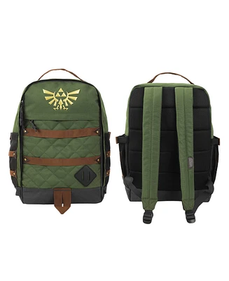 The Legend Of Zelda Hyrule Crest 12" Green Backpack