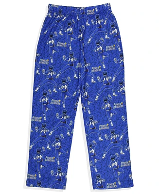 Power Rangers Boys Multiple Family Sleep Tossed Print Pajama Pants