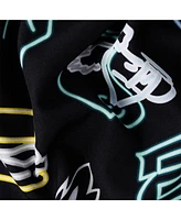Chubbies Men's 5.5" Black Philadelphia Eagles The Neon Lined Classic Swim Trunks