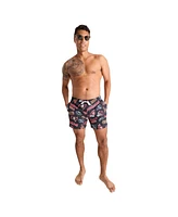 Chubbies Men's 5.5" Black Tampa Bay Buccaneers The Neon Lined Classic Swim Trunks