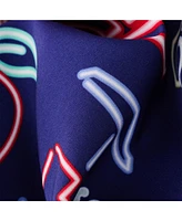 Chubbies Men's 5.5" Navy New York Giants The Neon Lined Classic Swim Trunks