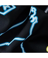 Chubbies Men's 5.5" Black Carolina Panthers The Neon Lined Classic Swim Trunks