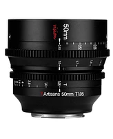 7artisans Photoelectric 50mm T1.05 Vision Cine Lens for Canon Rf, Black