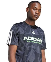 adidas Men's House Of Tiro x Common Goal All Over Printed T-Shirt