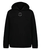 Tommy Hilfiger Big Boys Soft Essential Logo Embroidered Fleece Hoodie