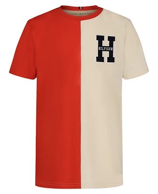 Tommy Hilfiger Big Boys Vertical Short Sleeve T-Shirt