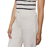 Sanctuary Women's League High-Rise Crop Wide-Leg Jeans