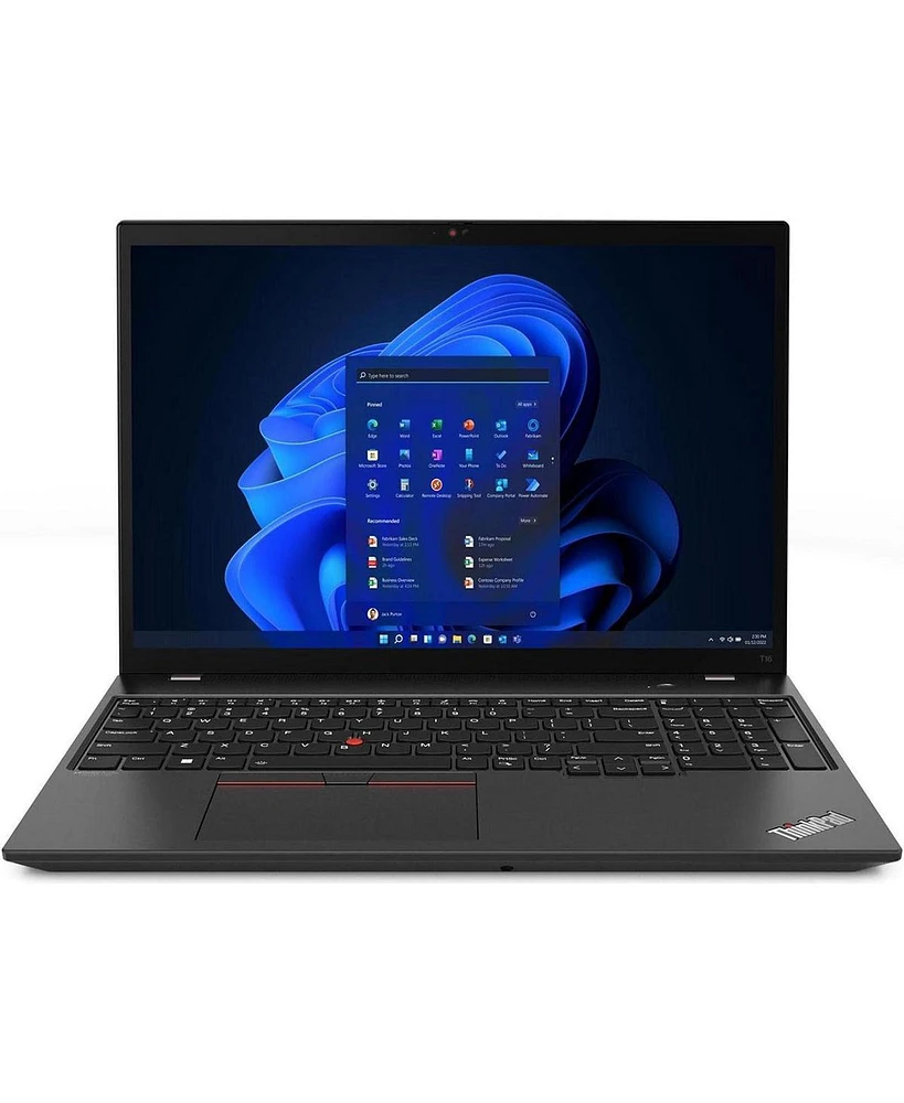 Lenovo ThinkPad T16 Gen 3 16" Wuxga Laptop, Intel Core Ultra 5-125U 1.3GHz, 16GB Ram, 512GB Ssd, Windows 11 Pro, Black