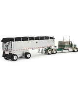 1/64 Kenworth W900L w/ Mac Dump Trailer D&D Hauling & Excavating Dcp