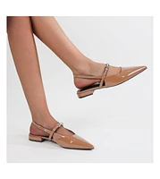 Victoria Slingback Flat