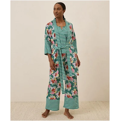 Pact Women's Organic Cotton Staycation Short Robe