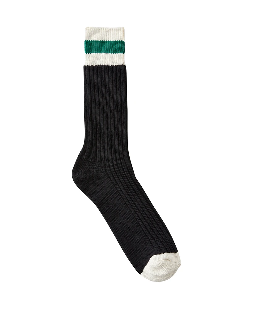 Cotton On Men's Rib Stripe Socks