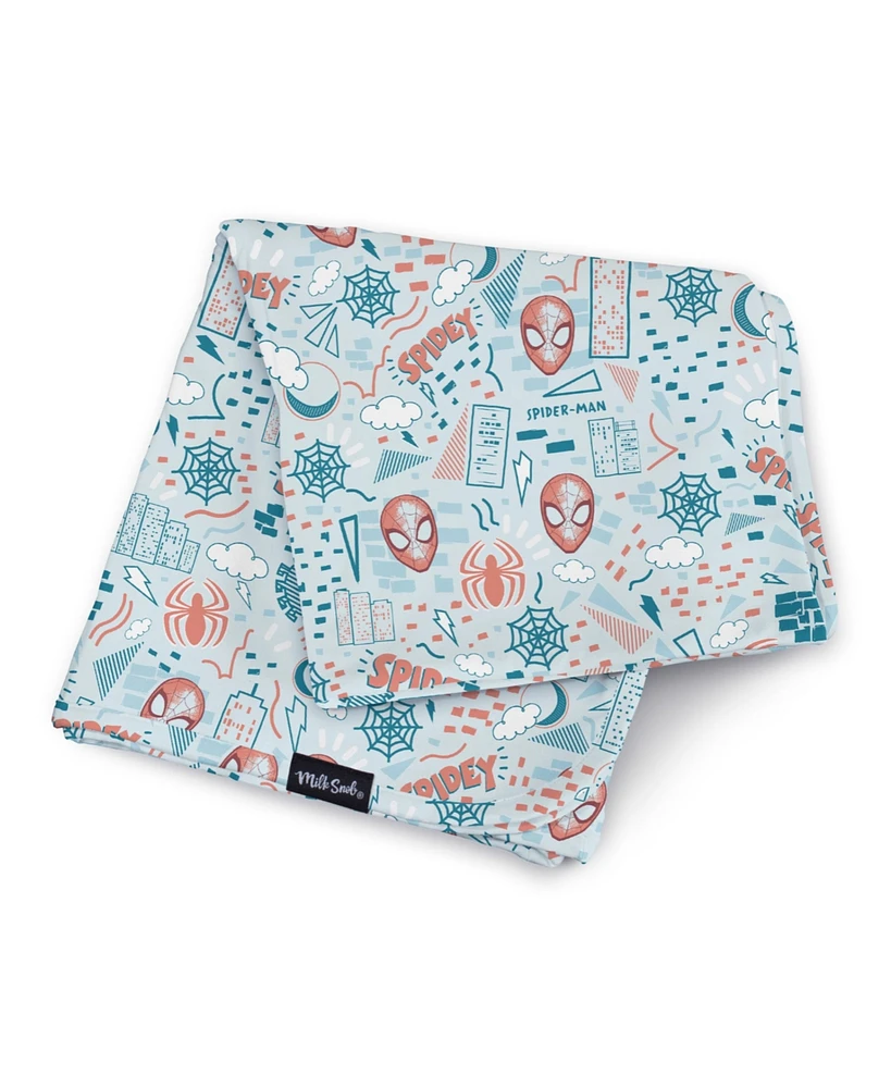 Milk Snob Marvel Spider-Man Sketch Book Blanket
