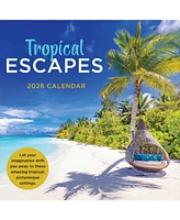 2026 Tropical Escapes Wall Calendar