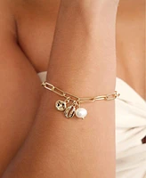 Ettika Golden Shore Charm Bracelet