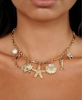 Ettika Oceanic Dreams Charm Necklace