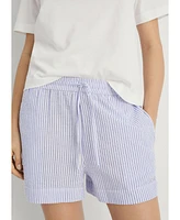 Mango Women's 2-Piece Striped Pajama Set