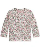 Polo Ralph Lauren Baby Girls Bodysuit, Pant & Reversible Jacket Set