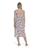 Eliza J Women's Cotton Sleeveless Midi Dress