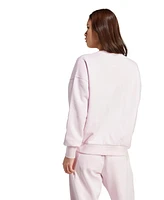 adidas Women's All Fleece Loose Crew Neck Sweatshirt