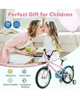 Kids Bicycle with Adjustable Handlebar Seat for Comfort Growth