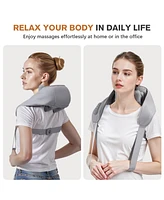 Sugift Deep Tissue 6D Neck Massager Cordless Shiatsu Shoudler Massager with Heat Therapy