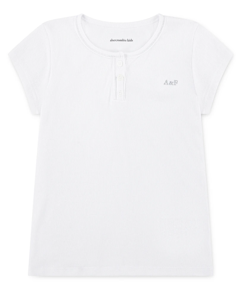 abercrombie kids Girls Essential Henley T-Shirt