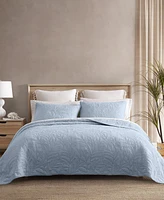 Tommy Bahama Home Solid Costa Sera Cotton Reversible Quilt