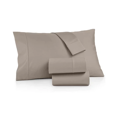 Aq Textiles Bergen House 1000 Thread Count Extra Deep Pocket 100% Certified Egyptian Cotton 4-Pc. Sheet Set, California King