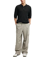 Cotton On Men's Knitted Polo Shirt