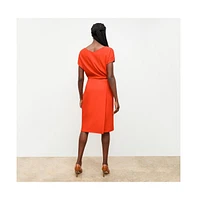 M.m.LaFleur Women's Jillian Dress - Eco Heavy Soft Wave