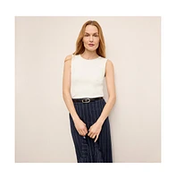 M.m.LaFleur Women's Paige Tank - Organic Ribbed Pima Cotton
