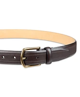 Club Room Men's Feather Edge Top Stitch Dress Belt