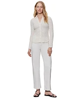 Sanctuary Women's Dreamgirl Lace Button-Up Shirt