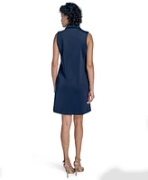 Calvin Klein Women's Sleeveless Scuba Sheath Dress