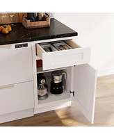 Casainc W18" X H34.5" D24" Kitchen Cabinet Base