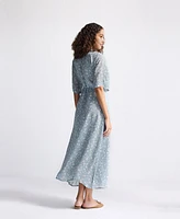 Reistor Women's Maxi Wrap Dress