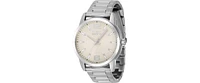 Invicta Men's 48492 Celestial Quartz 3 Hand Ivory Dial Watch