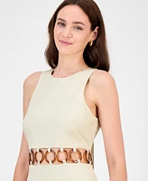 Rachel Roy Women's Daphne Ring-Trim Cutout Dress