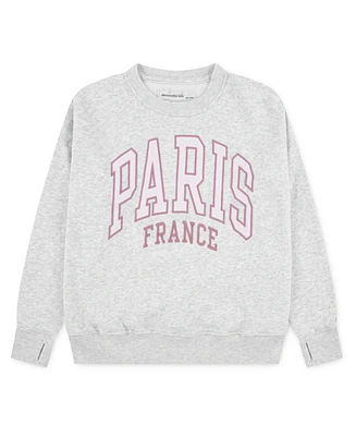 abercrombie kids Girls I Heart Paris Crewneck Sweatshirt