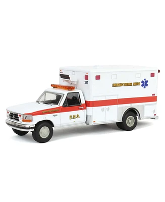 1/64 1995 F-350 Ambulance, Detroit First Dept. Ems, First Responders, 67068