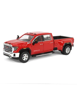 1/64 2022 Gmc Sierra 3500HD Pro Dually, Cayenne Red Diecast Exclusive