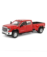 1/64 2022 Gmc Sierra 3500HD Pro Dually, Cayenne Red Diecast Exclusive