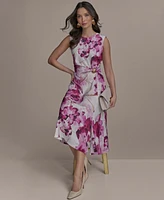 Donna Karan New York Women's Sleeveless Midi Dress