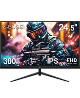 Z-edge 24.5" 1080P Full Hd 300Hz (Dp) 240Hz (HDMI) 1ms Ips Gaming Monitor, HDMI x2, DisplayPort x2, Support Vesa Mount 75 x 75mm