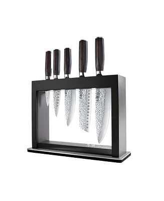 Cuisine::pro Damashiro Emperor Hisa 6-Pc. Knife Block Set